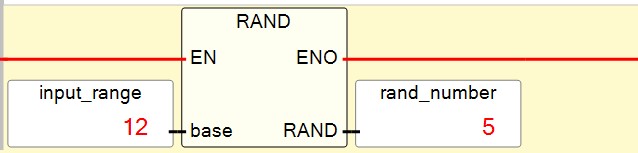 Micro 800 PLC RAND Instruction